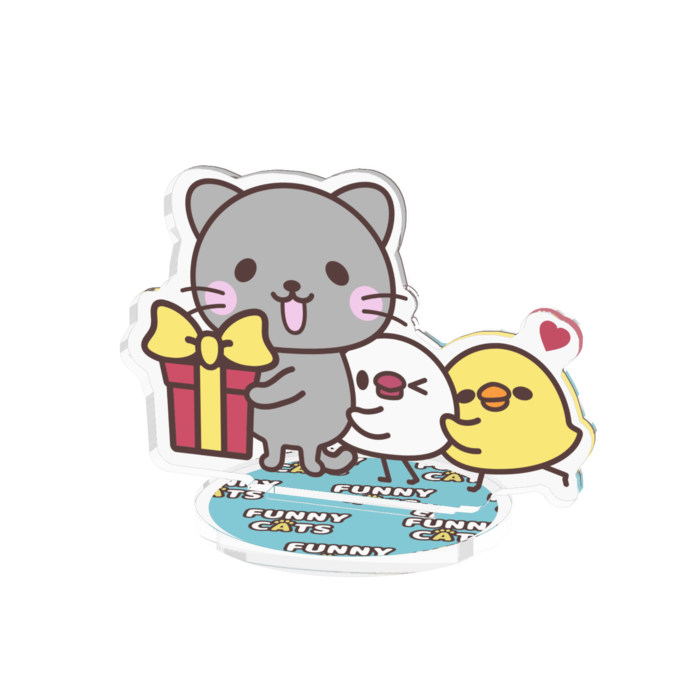 アクリルフィギュア - 70x70mm