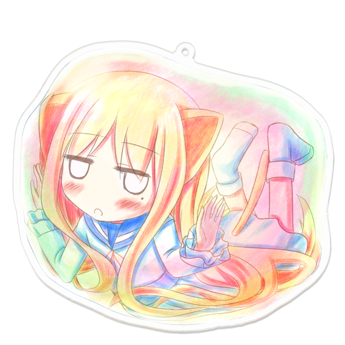 アクリルキーホルダー - 100 x 100 (mm)