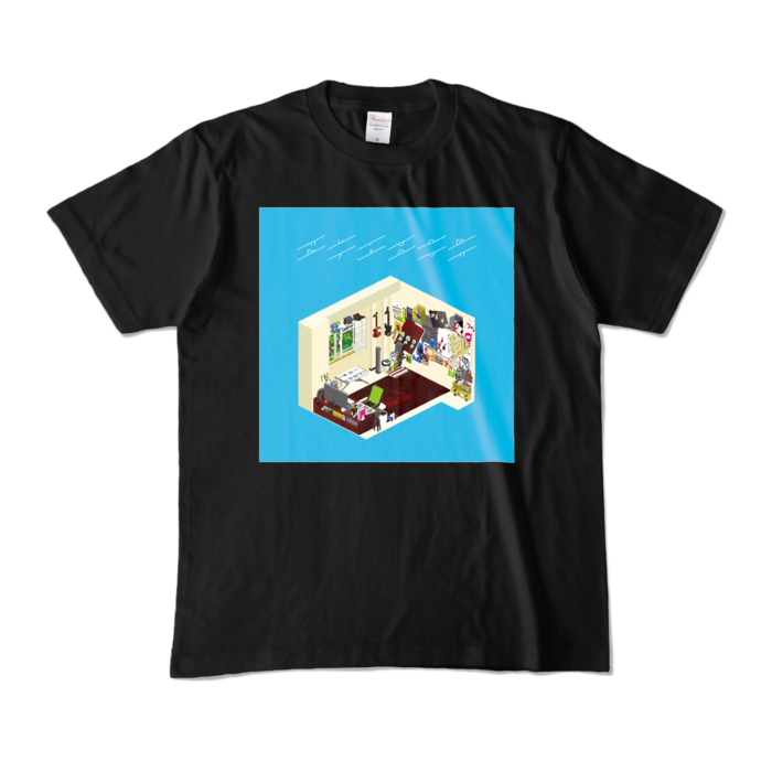カラーTシャツ - M - ブラック (濃色)