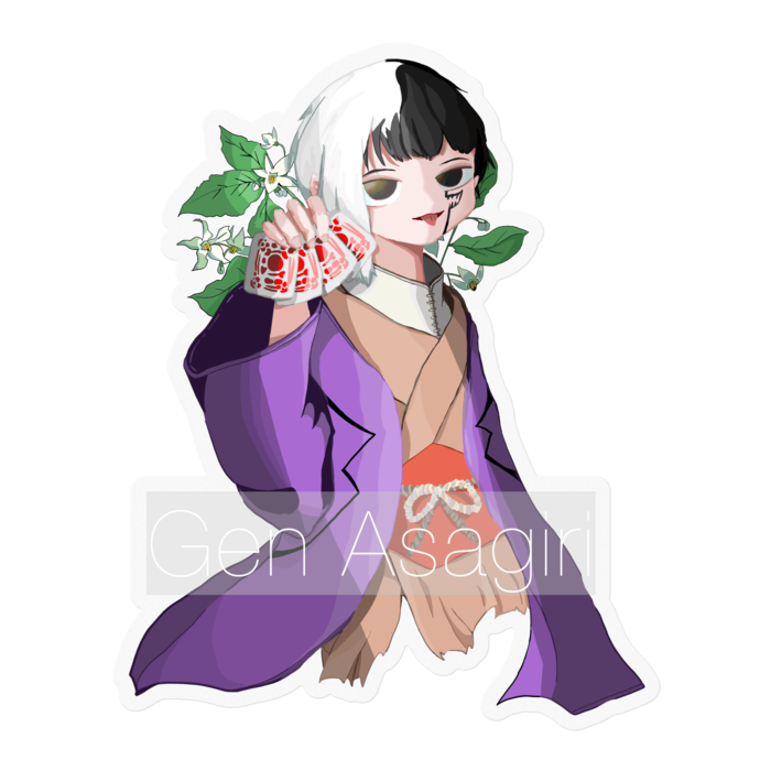 ステッカー - 100 x 100 (mm)