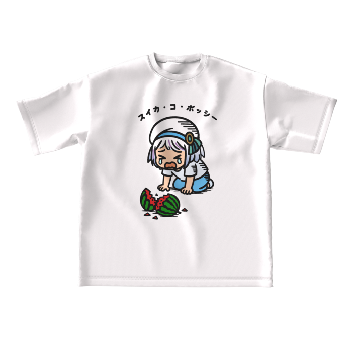 ビッグシルエットTシャツ - L - 白色