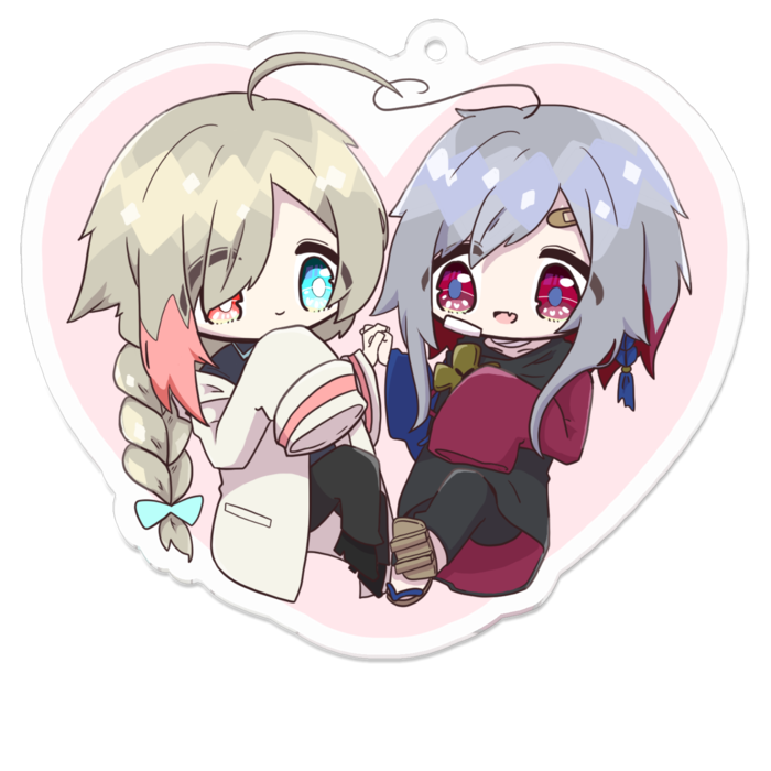 アクリルキーホルダー - 70 x 70 (mm)