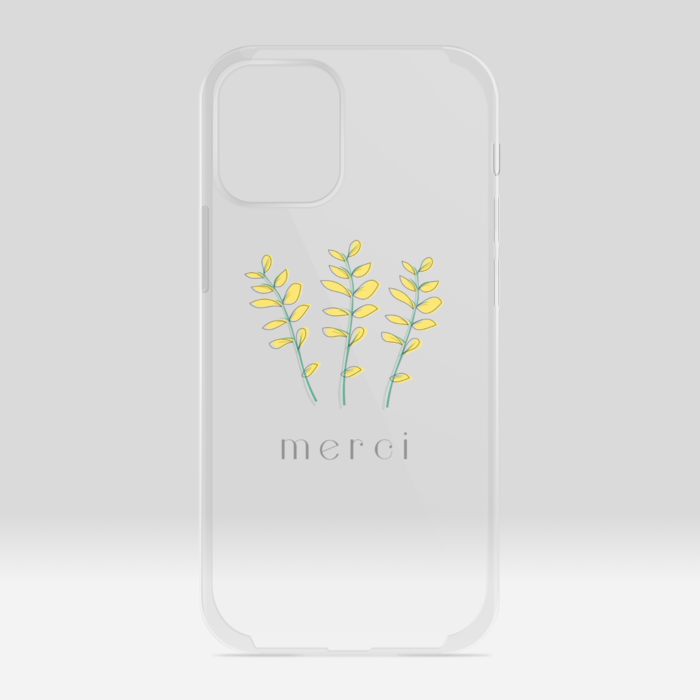 クリアiPhoneケース - iPhone12 mini