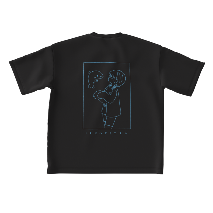 ビッグシルエットTシャツ - L - 背面