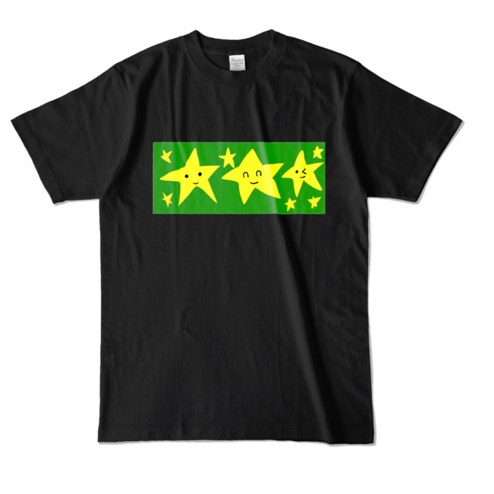 カラーTシャツ - L - ブラック （濃色）