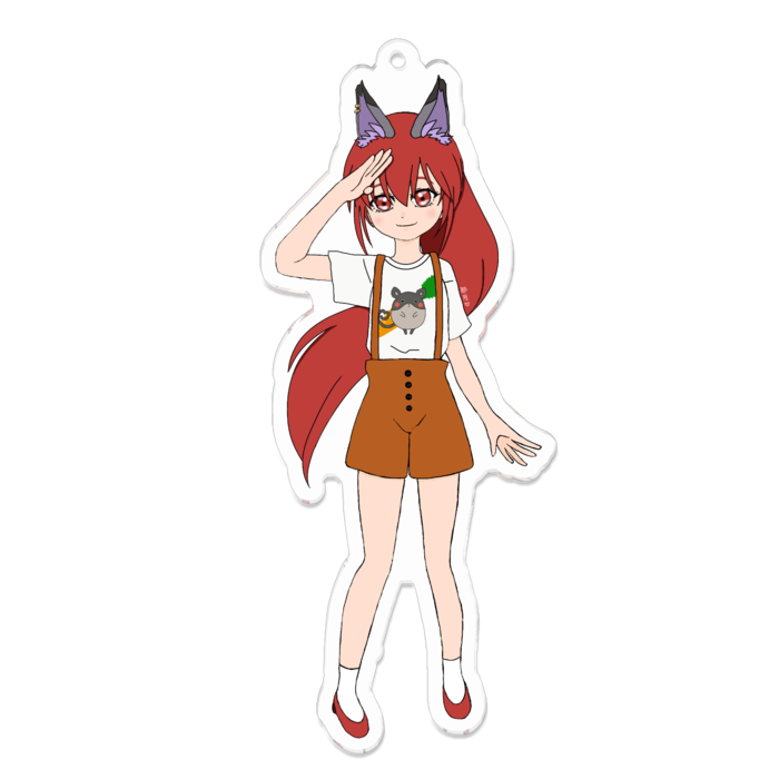 アクリルキーホルダー - 100 x 100 (mm)