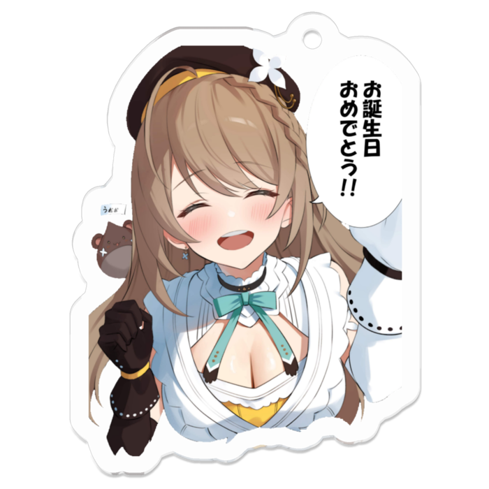 アクリルキーホルダー【50×50mm】