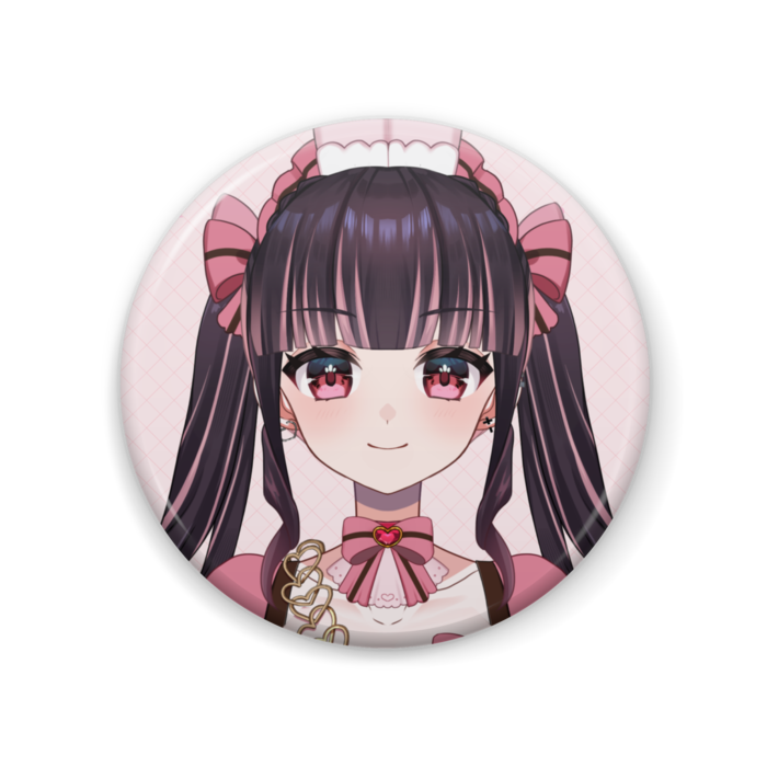 【メイド衣装ver】缶バッジ 