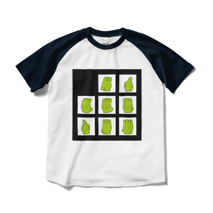 ラグランTシャツ - M - 正面