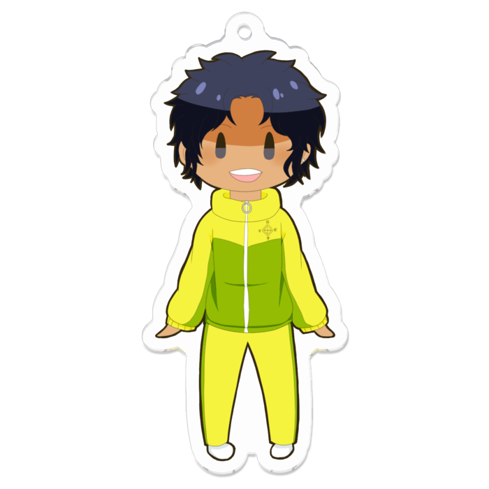 アクリルキーホルダー（コーティング） - 70 x 70 (mm)