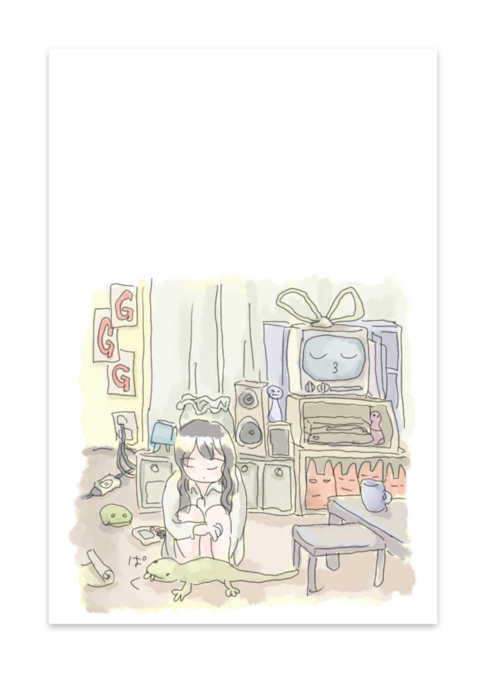 ポストカード(10枚セット) - ヴァンヌーボVGスノーホワイト195kg