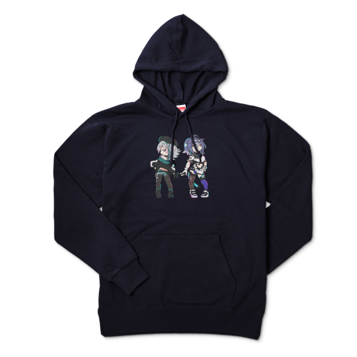 パーカー - XL - ネイビー