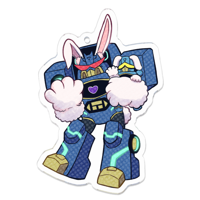 アクリルキーホルダー - 70 x 70 (mm)