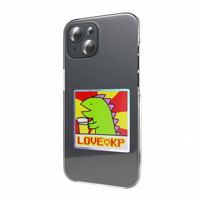 オーロラスマホステッカー - 縦