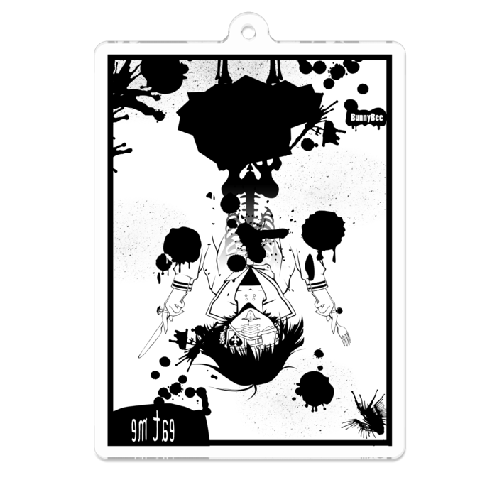 アクリルキーホルダー - 70 x 70 (mm)