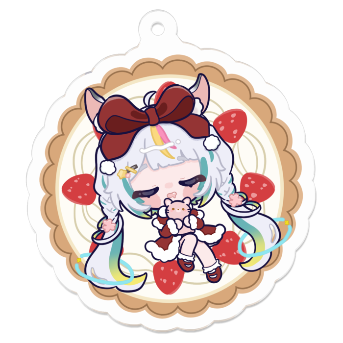 ケーキすやぁ - 50 x 50 (mm)(1)