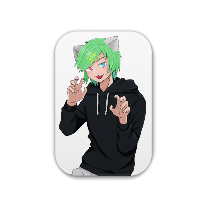 缶バッジ - 角丸 51x76mm