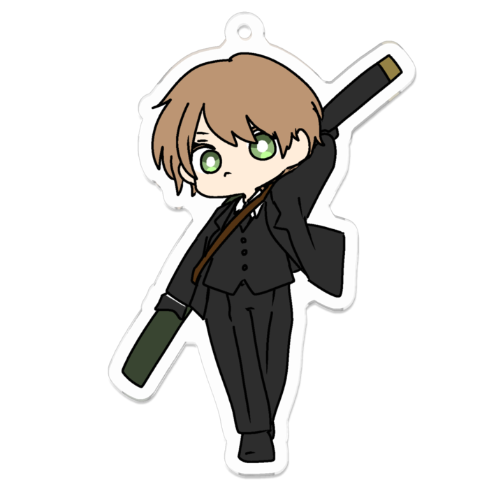 アクリルキーホルダー - 70 x 70 (mm)