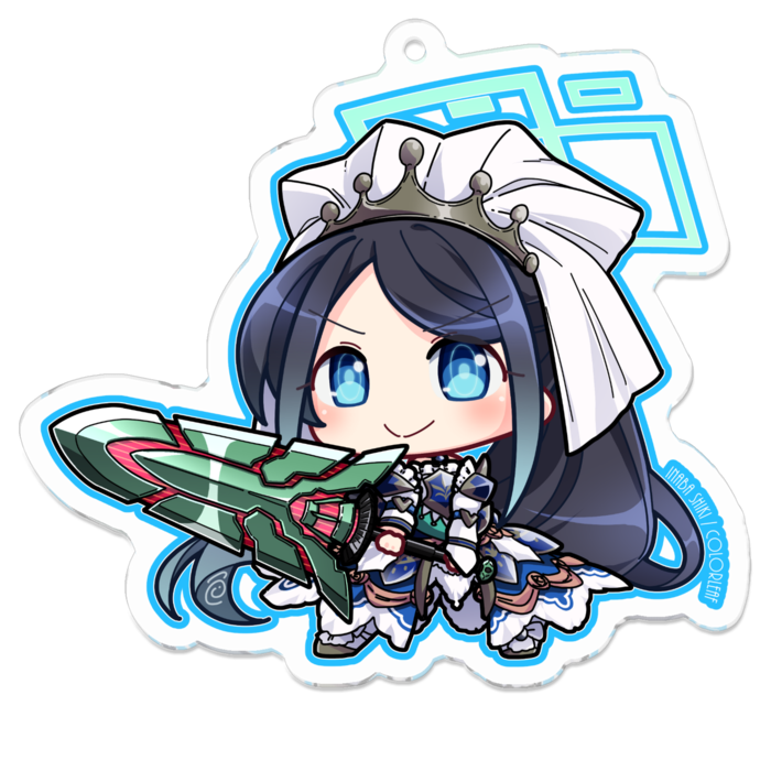 アクリルキーホルダー - 70 x 70 (mm)