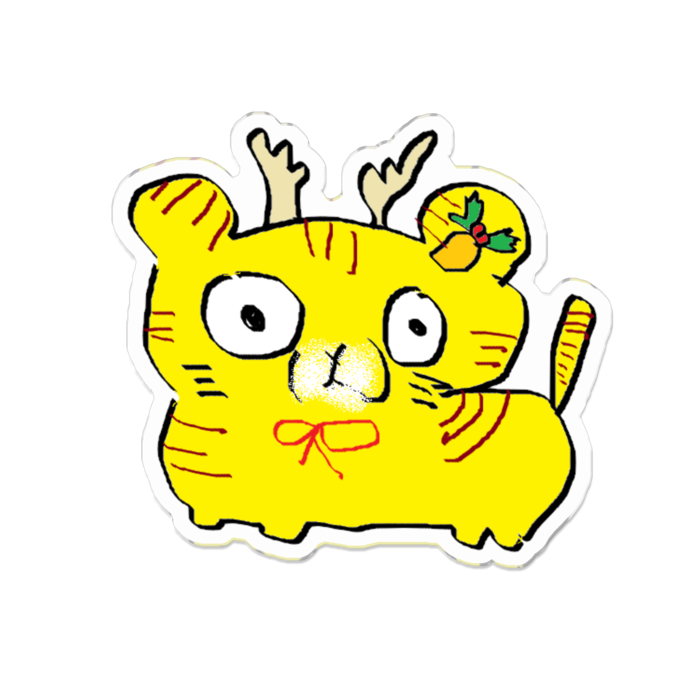 アクリルバッジ - 70 x 70 (mm)