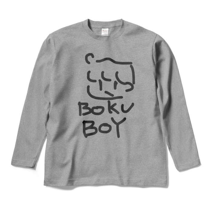 ロングスリーブTシャツ - M - 杢グレー