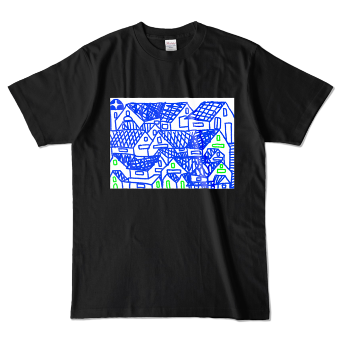 カラーTシャツ - L - ブラック (濃色)