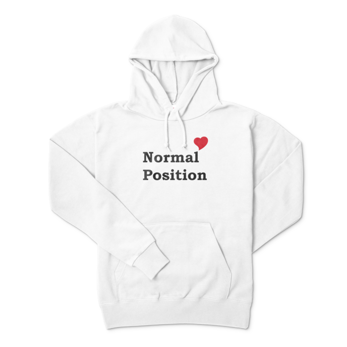 Normal Position パーカーW - L - ホワイト