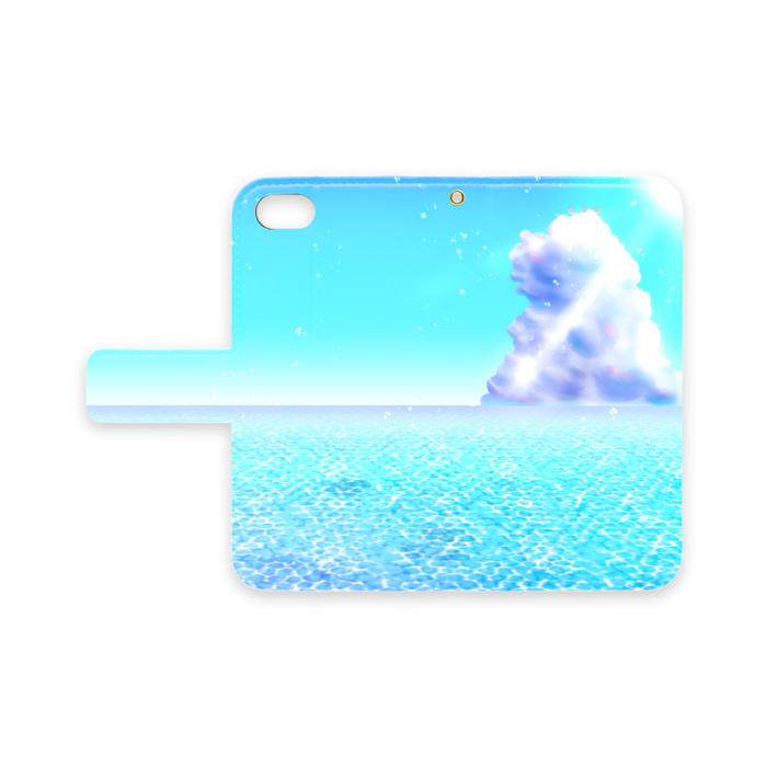 手帳型iPhoneケース - iPhone 7 / 8 / SE(第2・第3世代) - ストラップ穴 あり