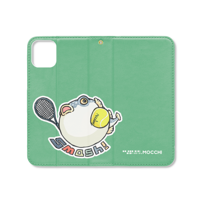 手帳型iPhoneケース（ベルトなし） - iPhone 11 - ストラップ穴 あり