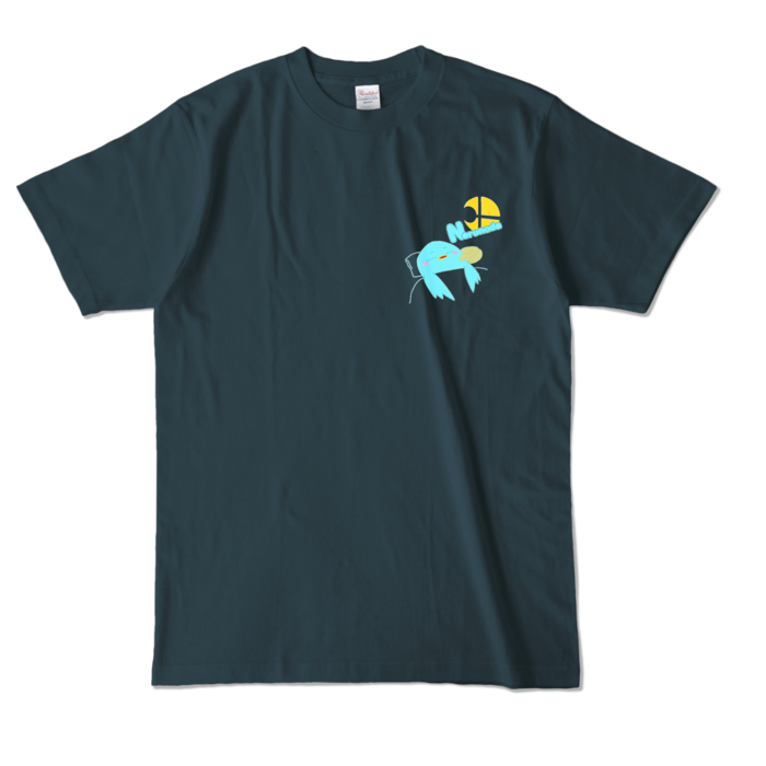 カラーTシャツ - L - デニム (濃色)