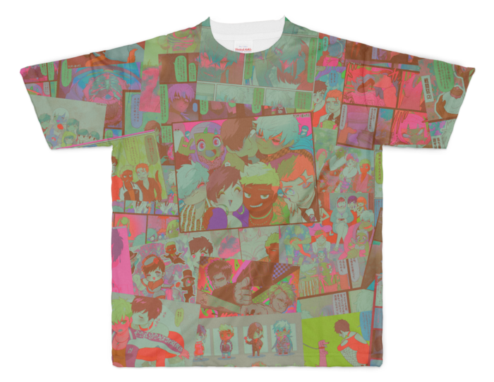 フルグラフィックTシャツ - XL - 両面印刷