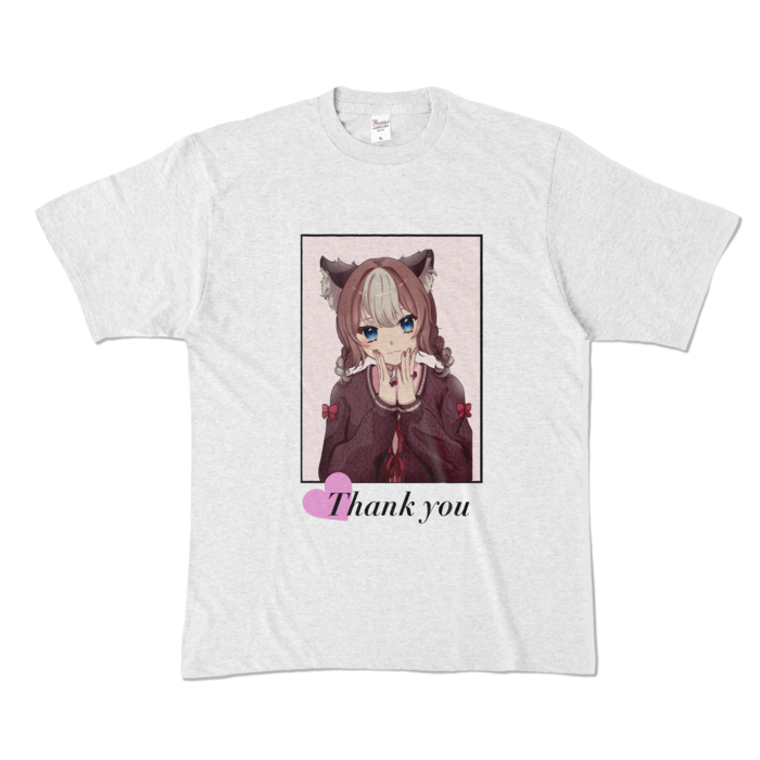 カラーTシャツ - XL - アッシュ (淡色)