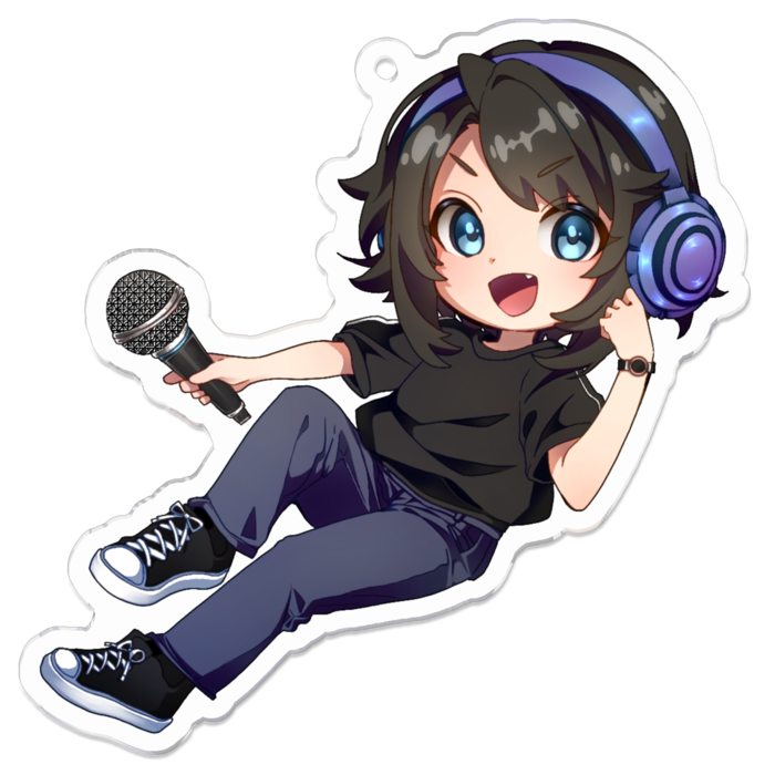 アクリルキーホルダー - 70 x 70 (mm)