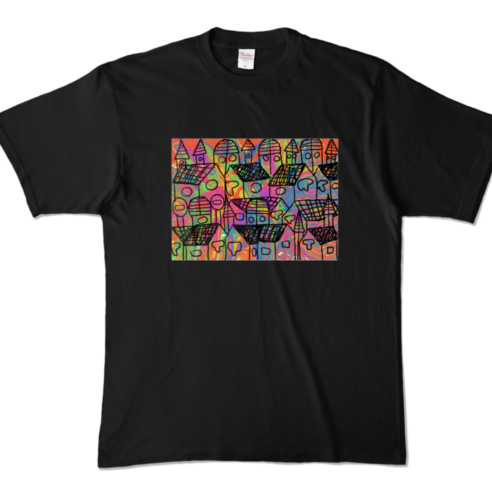 カラーTシャツ - XL - ブラック (濃色)