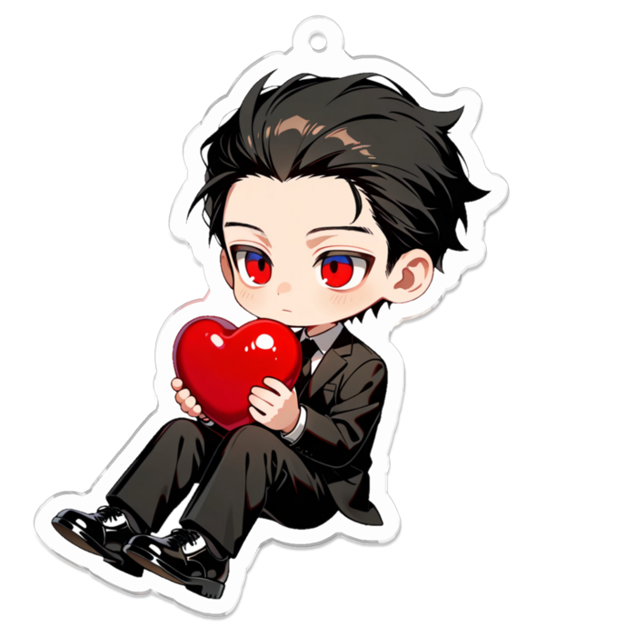 アクリルキーホルダー - 70 x 70 (mm)