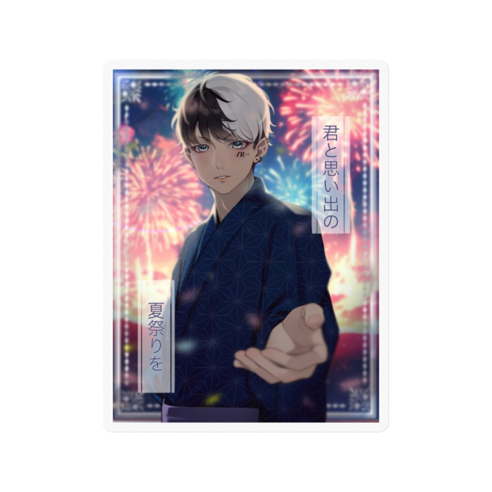 ステッカー - 100 x 100 (mm)