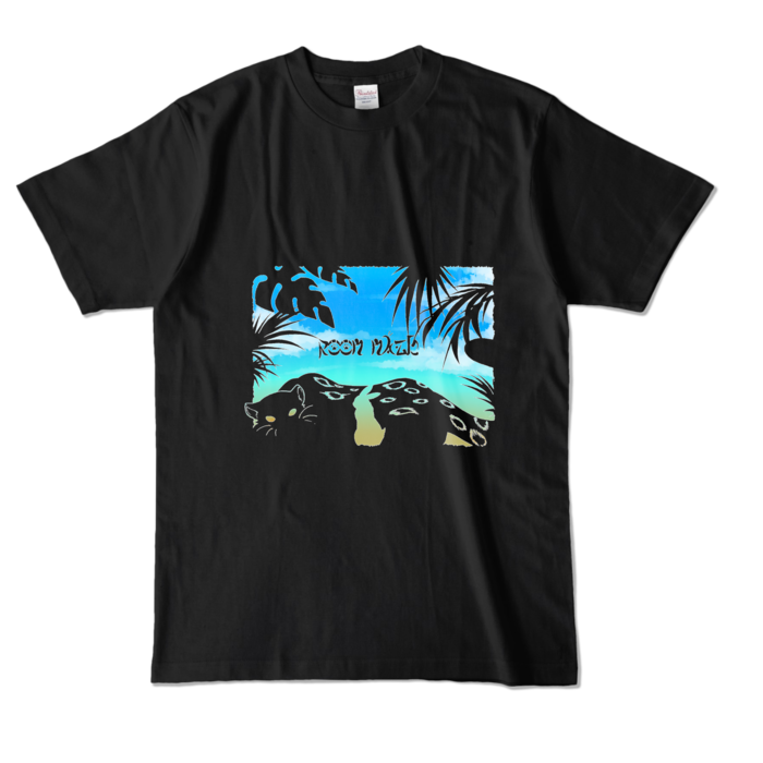 カラーTシャツ - L - ブラック (濃色)
