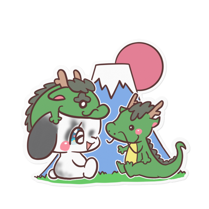 ステッカー - 160 x 160 (mm)