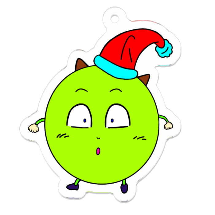 アクリルキーホルダー（コーティング） - 50 x 50 (mm)