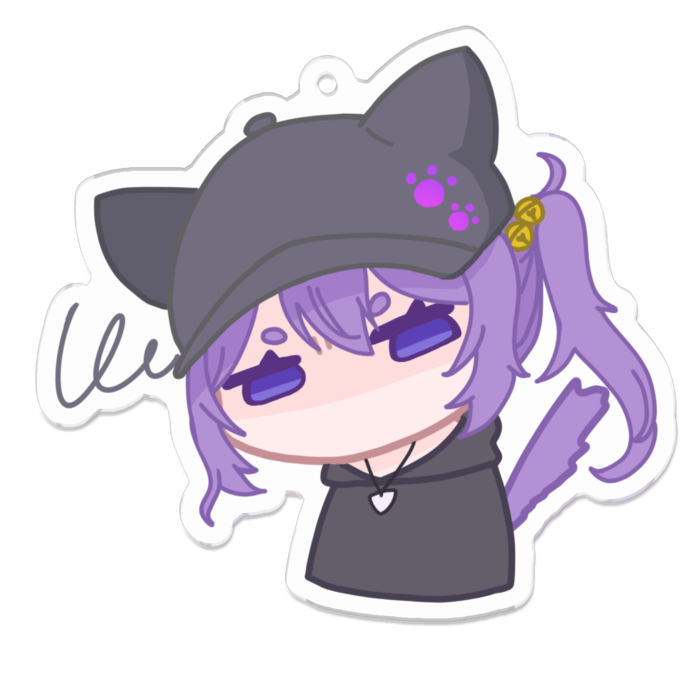 アクリルキーホルダー - 70 x 70 (mm)