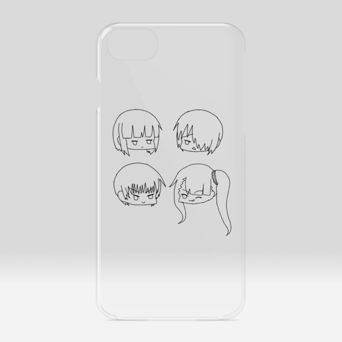 クリアiPhoneケース - iPhone 6 / 7 / 8 / SE2