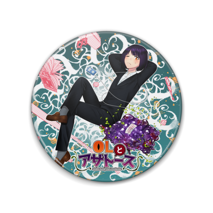 缶バッジ - 丸 76mm