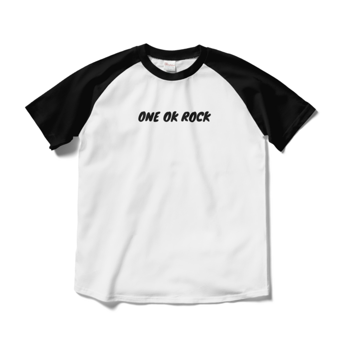 ONE OK ROCK ラグランT-shirt 黒×白 - shop name! - BOOTH