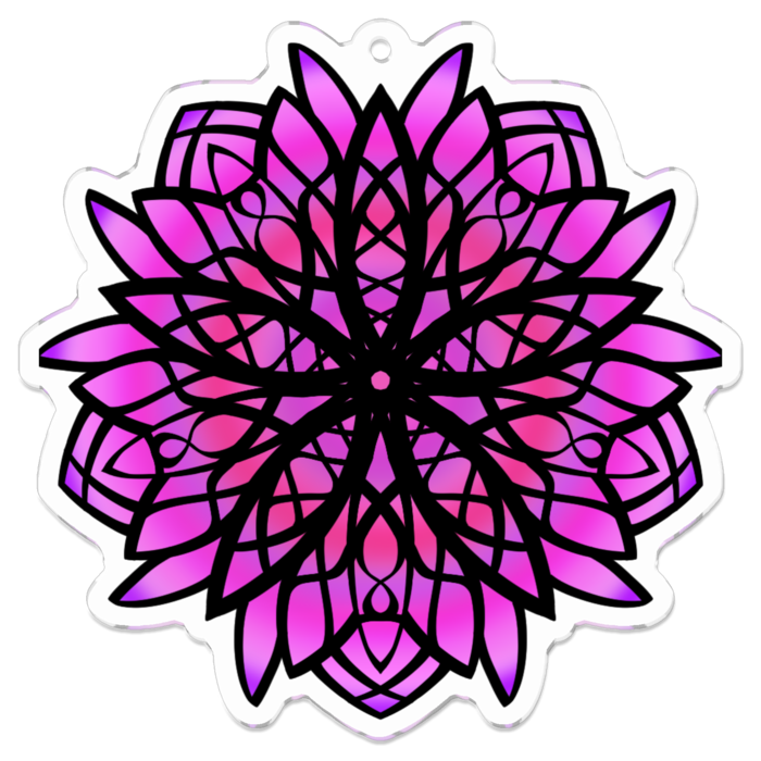アクリルキーホルダー - 70 x 70 (mm)