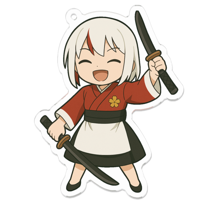アクリルキーホルダー - 70 x 70 (mm)