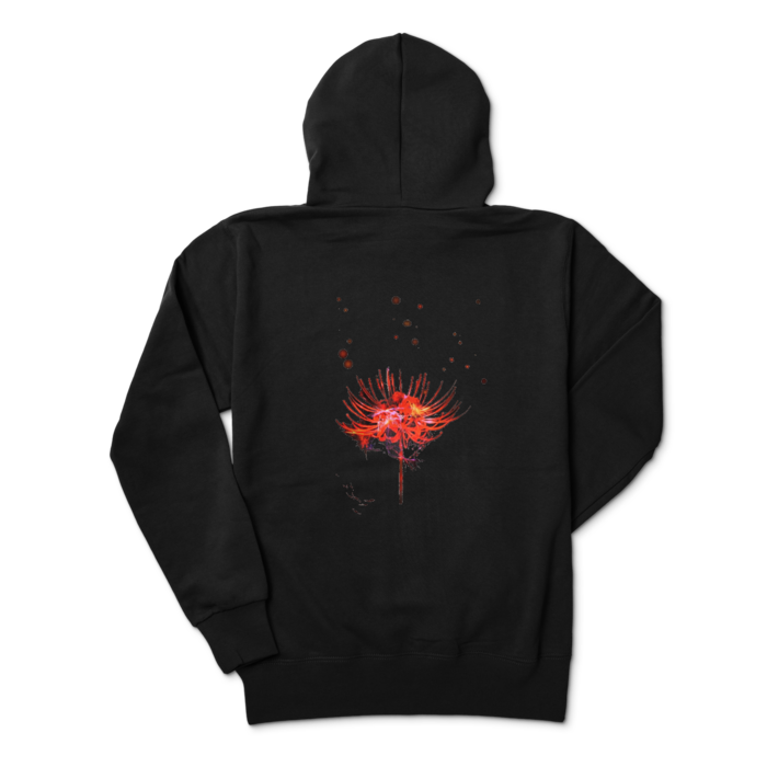 ジップパーカー - M - ブラック