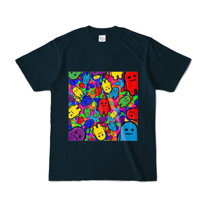 カラーTシャツ - S - ネイビー (濃色)