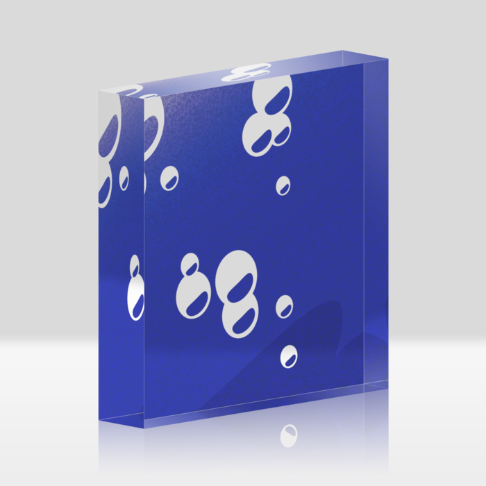 アクリルブロック - 100x100mm