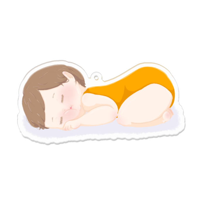 アクリルキーホルダー - 100 x 100 (mm)