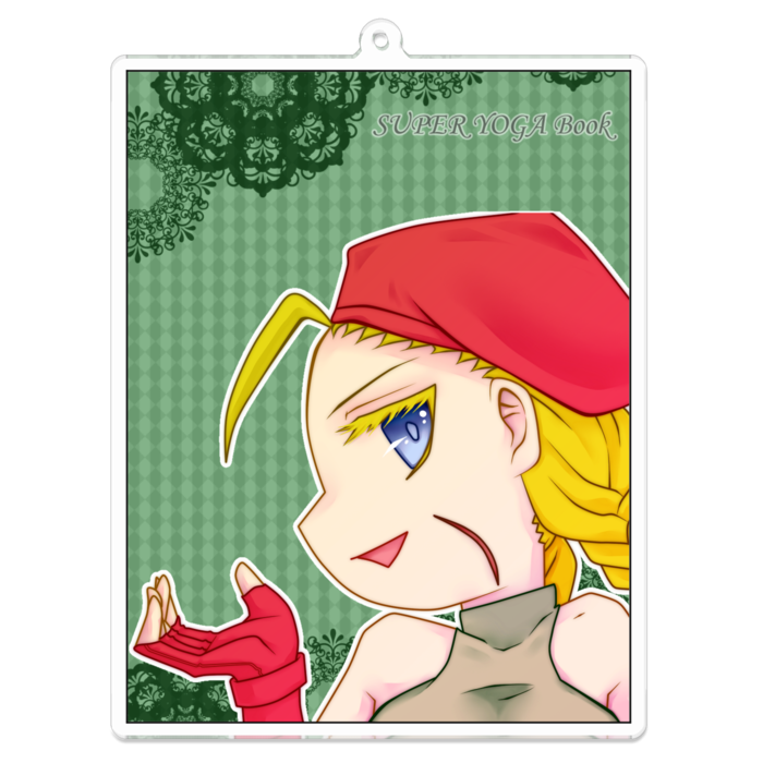 アクリルキーホルダー - 100 x 100 (mm)